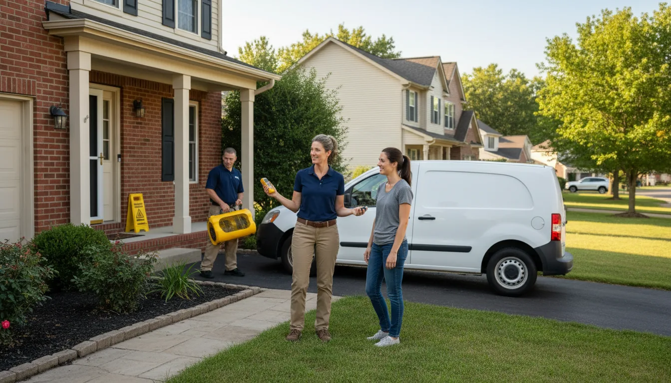Water restoration image for Dehumidification And Cleanup Services in Apple Valley, CA